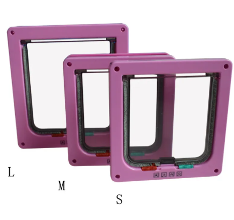 4-Way Secure Door for Cats & Small Dogs