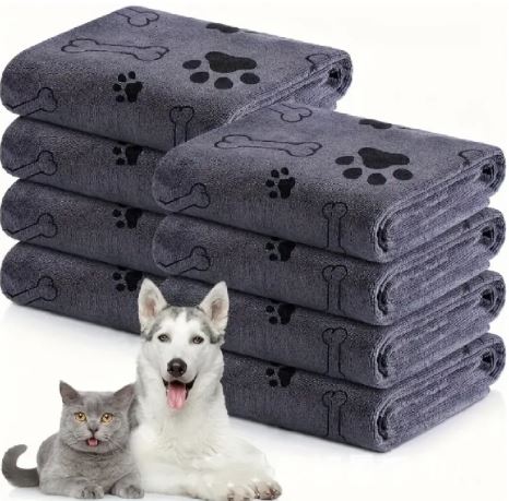 Premium Dog Cat Pet Towel for Comfortable Drying