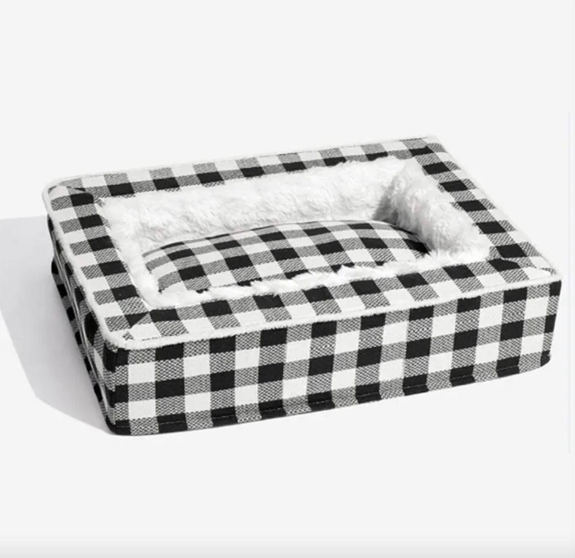 washable plaid pet bed Classic Plaid Pet Bed 