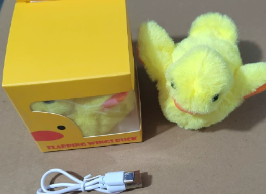 Plush Bird Pet Toy Sided Tape Transparent