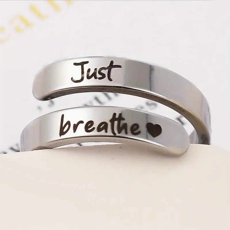 Silver Spiral Heart Ring Film Remover