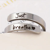 Silver Spiral Heart Ring Film Remover