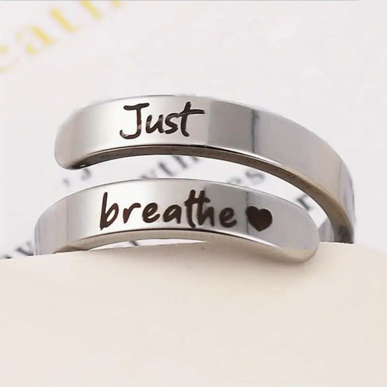 Silver Spiral Heart Ring Film Remover