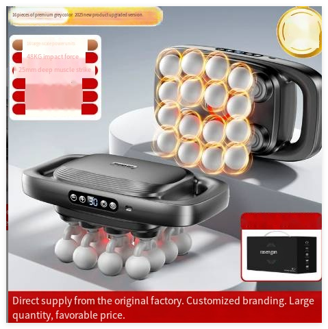 Deep Tissue Muscle Massage Gun 816 Heads
