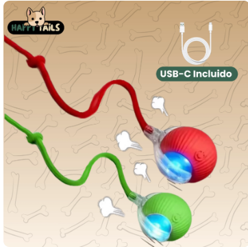 Smart Rolling Pet Ball Brightening Powder