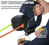 Dual Retractable Dog Leash Retractable