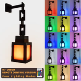 Pixel Style RGB Lantern Light Training Collar
