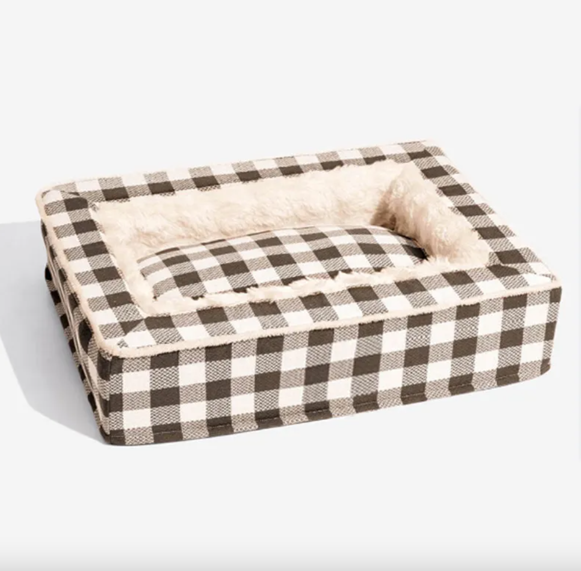washable plaid pet bed Classic Plaid Pet Bed 