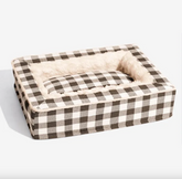 washable plaid pet bed Classic Plaid Pet Bed 