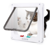 4-Way Secure Door for Cats & Small Dogs
