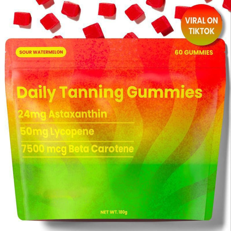 Sun Tanning Soft Gummies 60 Tablets