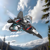Lightweight Foam RC Fighter Jet for Kids