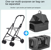 Folding Pet Stroller for Cats & Dogs