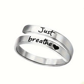 Silver Spiral Heart Ring Film Remover