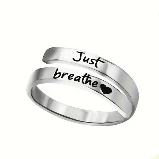 Silver Spiral Heart Ring Film Remover