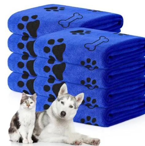 Premium Dog Cat Pet Towel for Comfortable Drying