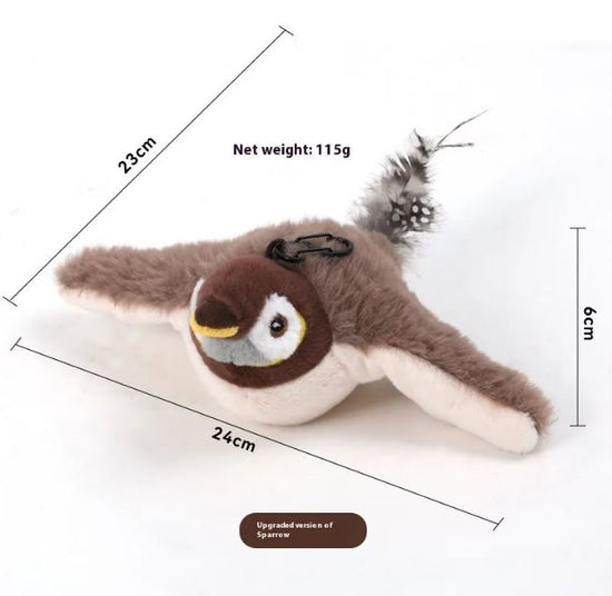 Flapping Bird Cat Toy Powder daily