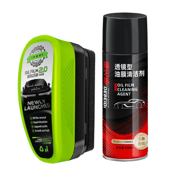 Crystal Clear Car Glass Oil Film Remover