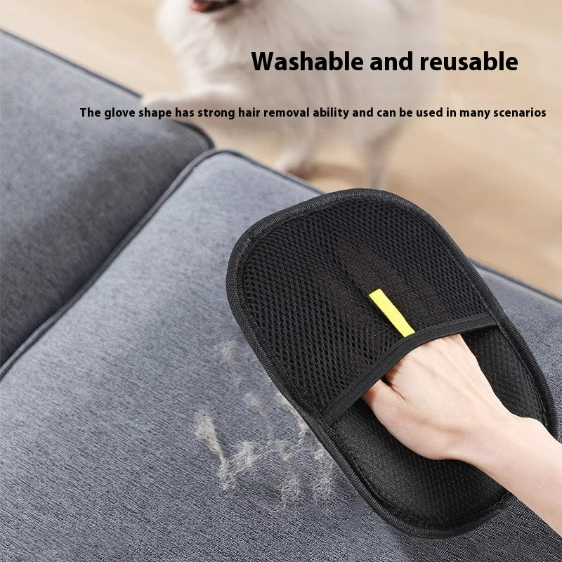 Grooming Glove for Pets Shaker Bottle
