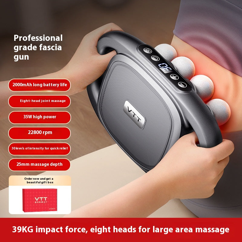 Deep Tissue Muscle Massage Gun 816 Heads